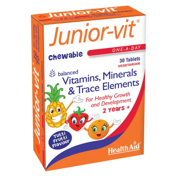 JUNIOR-VIT CHEWABLE MULTIVITAMIN FOR KIDS
